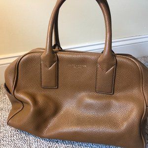 Marc Jacobs Tan Handbag with Gold Accents
